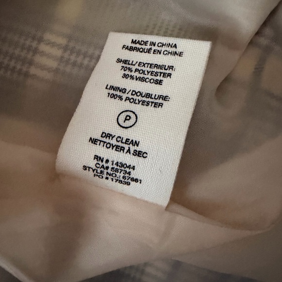 Anthropologie Avec Les Filles Long Lined Plaid Trench Coat Outerwear, Medium - Picture 16 of 16